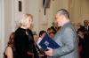 Ministr Karel Schwarzenberg a Magdalena Jetelová