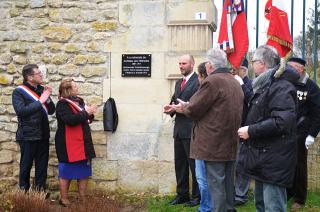 Plaque commémorative.