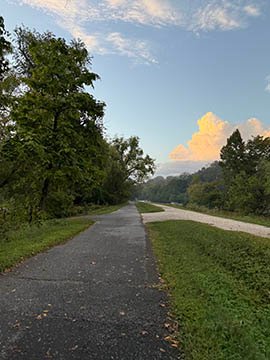 Connect to Chesapeake and Ohio Canal Towpath