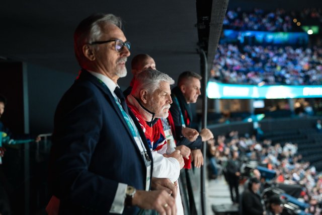 Hokejový zápas ČR - Kanada