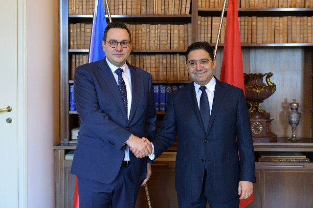 Ministr Lipavský přivítal ministra zahraničních věcí Marockého království Násira Búritu