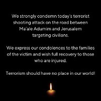 Condemnation of Terrorist Attack 