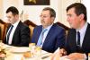Konzultace náměstka ministra A. Chmelaře a náměstka ministra M. Povejšila s náměstkem ministra zahraničí Ázerbájdžánu K. Khalafovem