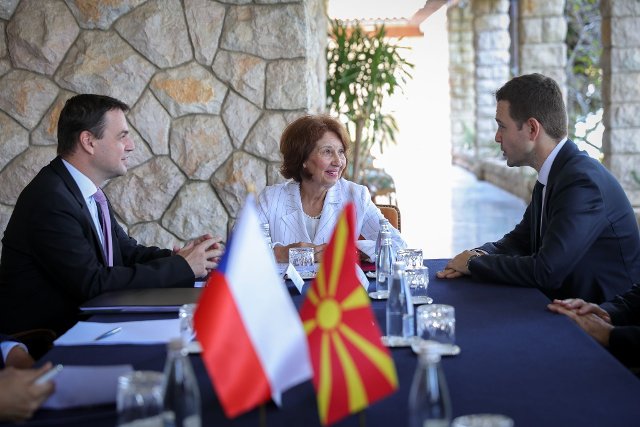 Návštěva českého místopředsedy vlády a ministra zahraničních věcí Petra Macinky v Severní Makedonii