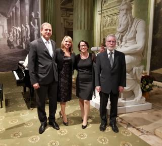 Przemówienie Ambasadora RCz I. Jestřába i Ambasadora RS D. Krištofíka