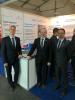 Czech stand Avalon 2019 - event "Czech Beer with Czech Ambassador" - from left: Tomas Kara, H.E. Tomas Dub, Erik Bolebruch  (CzechInvest Agency)