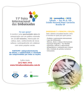 feira de embaixadas