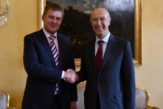 Minister Petříček received Director-General of the World Intellectual Property Organization Gurry