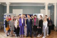 Ambassador Král discussed with students in Türi