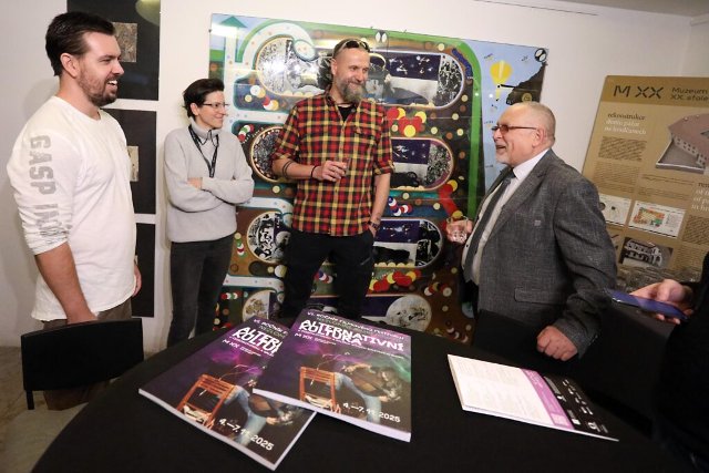Kryštof Zeman, Markéta Bártová, Vlastimil Urban a František Hanzlík (foto: Marta Myšková)