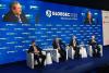 Premiér Andrej Babiš a ministr Martin Stropnický vystoupili v Bratislavě na konferenci GLOBSEC