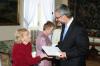 Náměstek Jiří Schneider a Olga S. Hrubá