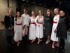 Students of Prague Dance Conservatory with Mrs Frolíková, Czech Ambassador Gabriela Tománková and embassy's staff