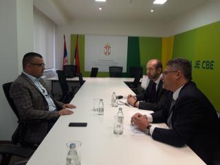 Jednání s ministrem B. Nedimovićem