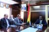 Ministr Jan Kohout na setkání s ghanským ministrem financí Thomasem Kwesi Quartey