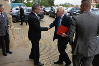 Ministr Zaorálek přijal ministra zahraničních věcí Spojeného království Velké Británie a Severního Irska. 