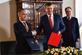 Ministr Petříček jednal s německým protějškem Maasem