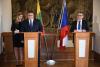 Tisková konference ministra Zaorálka s ministrem zahraničí Litvy Linasem Linkevičiusem