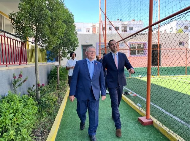 S. E. M. l´Ambassadeur en présence du Président de Tibu Africa