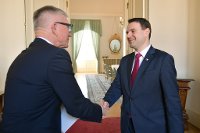 Ministr Petr Macinka a prezident Hospodářské komory