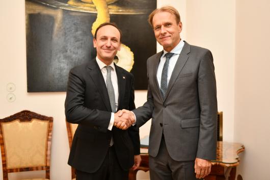 Deputy Minister Šrámek Met with Deputy Minister of Italy