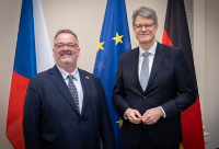 Ministr Bednárik v Berlíně