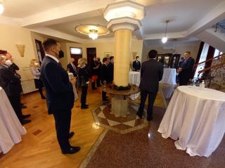 Rozlučkové setkání velvyslance Miroslava Tomana