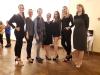 Students of Prague Dance Conservatory with the Czech Ambassador Gabriela Tománková and their teacher Helena Frolíková