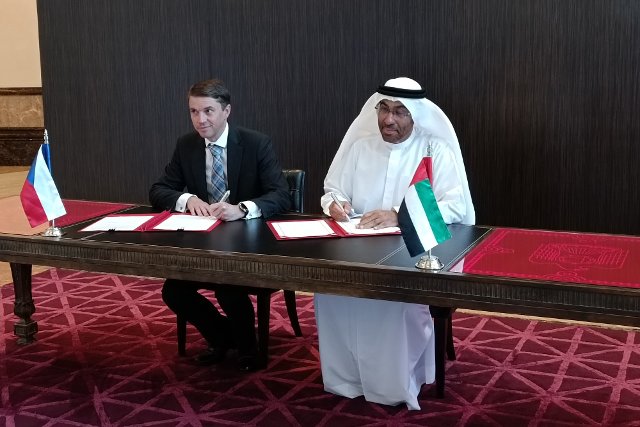 Náměstek Kozák jednal v Abú Dhabí o česko-emirátské spolupráci