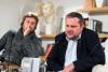 Wojciech Górecki a Ondřej Ditrych v Knihovně Václava Havla