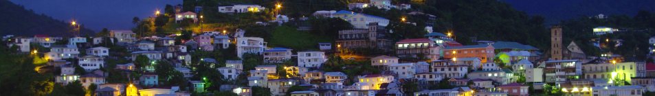 Grenada v noci