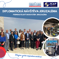 Podnikatelský ekosystém Jeruzaléma - klíčové momenty diplomatické návštěvy