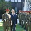 Velvyslanec Tomáš Dub během ceremonie předávání pověřovacích listin do rukou Generální Guvernérky Nového Zélandu