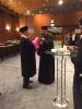 Vrchní rabín Isak Haleva a Patriarcha arménské církve Sahak Episkopos Maşalyan