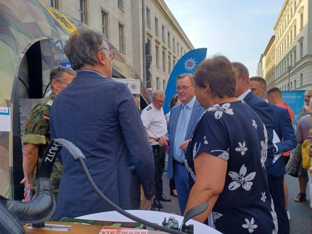Zu Gast beim Sommerfest der Landesvertretung von Thüringen in Berlin