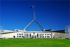 Parliament House in Canberra