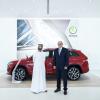 Ambassador J.Slavík visits ŠKODA car showroom Abu Dhabi