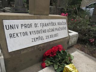Grave of professor Rouček 