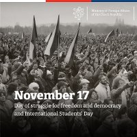 November 17th - Anniversary of the Velvet Revolution and the closure of Czech universities by the Nazis