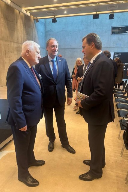 Václav Klaus ve Švýcarsku nejen o současnosti a budoucnosti Evropy