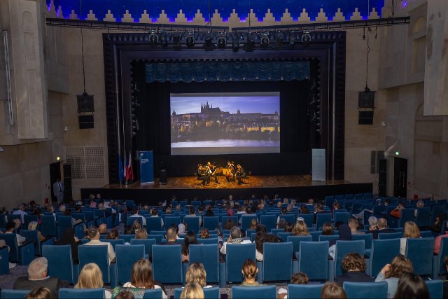 V Dauha vystoupilo smyčcové kvarteto Prague Philharmonia