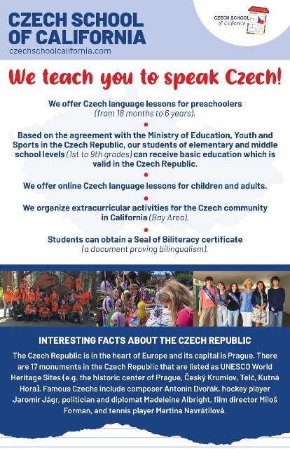 Czech School of California