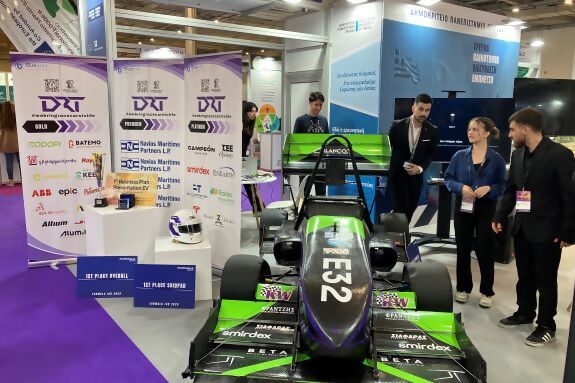 Demokritova univerzita Thrákie představila svůj model formule , který v roce 2023 v Praze získal 1. místo ve studentské soutěži. 