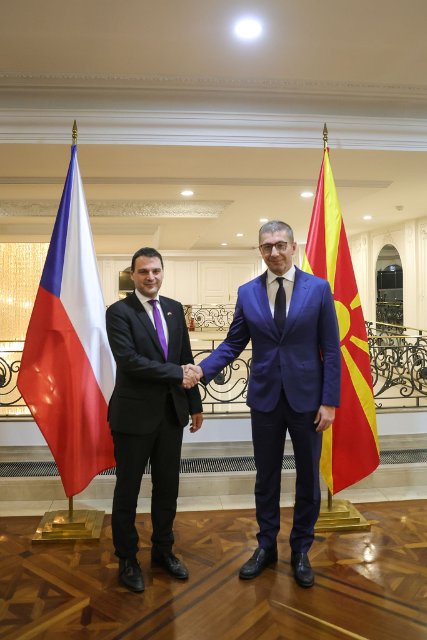 Návštěva českého místopředsedy vlády a ministra zahraničních věcí Petra Macinky v Severní Makedonii