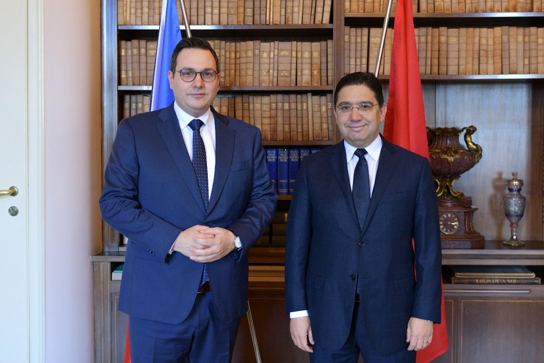 Minister Lipavský welcomed the Minister of Foreign Affairs of the Kingdom of Morocco, Nasser Bourita 