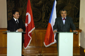 Ministr Schwarzenberg a Ali Babacan