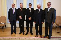 Náměstek Martin Tlapa představil nové velvyslance v Chorvatsku, Rumunsku, Moldavsku a Libyi