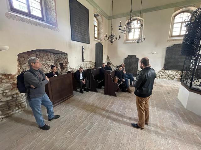 Izraelští vědci navštívili synagogu ve Zlíně