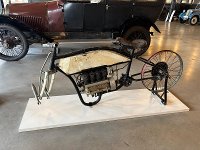 Un’unica motocicletta storica Laurin & Klement CCCC del 1905 in prestito dall'Italia a Mladá Boleslav, sua città d'origine