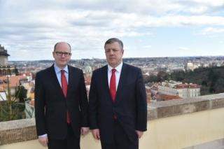 Oficiální návštěva předsedy vlády Gruzie v České republice